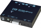 2 Ports DVI Video Splitter with Audio