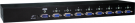 8 Ports VGA Video Splitter with Audio
