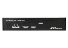 DVI Extender over Fiber with Audio and Serial Function