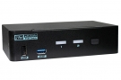 2 Ports True 4K USB-C KVM Switch with USB PD Function - 4
