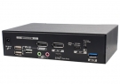 2-Host Hybrid Type-C/ DP Laptop and Desktop KVM