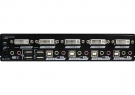 4 DVI KVM Switch with USB 2.0, Two-way Audio,