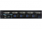 DVI KVM Switch with USB 3.0-front