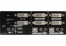 2 Ports Dual Monitor DVI KVM Switch-2