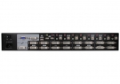 8 Ports Dual Monitor DVI KVM Switch with OSD-rear