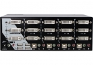 Triple Monitor DVI KVM Switch-rear