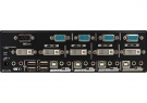 DVI Serial KVM Switch-rear