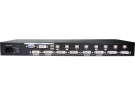 8 Ports DVI KVM Switch with OSD-rear