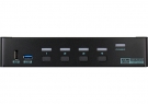locker Supersonic hastighed Necklet 4 Ports VGA KVM Switch with USB 3.0, Audio, KAAG-E3114