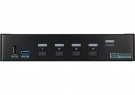 Front of 4-Port USB KVM Switcher | KAAG-E3114