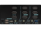 Triple Monitor 8K DP 1.4 KVM Switch With USB 3.2 Gen 2