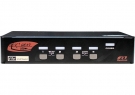4 Ports QHD DisplayPort KVM Switch-front