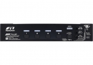 Quad-View KVM Switch for Commercial Work | QSKM-3114