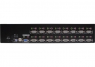 16 Ports VGA KVM Switch with OSD-rear