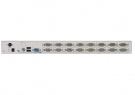  1U rack mount-rear of 16 Port VGA KVM Switch | UCNV-116D