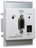 UK Wall Plate VGA Extender-Rx