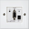 European Wall Plate VGA Extender-Tx