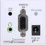 UK Wallplate VGA Extender-Tx