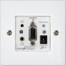 European Wallplate VGA Extender-Tx