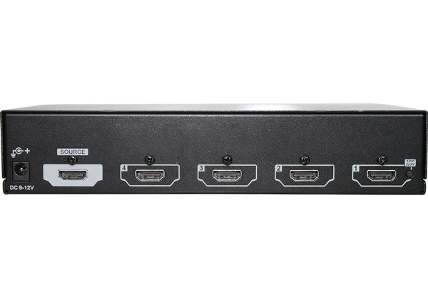 4 Ports 4K HDMI分配器