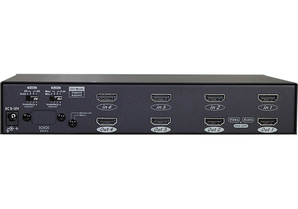 2x4 HDMI矩陣式切換器
