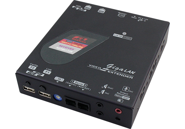 HDMI KVM over IP Receiver Unit, FHD, 1.4, Migration, Audio Embedding, USB 2.0, Serial, Bi-directional IR Extension, Video Wall Setting, and Serial/ GUI Control, NVXMU-31R