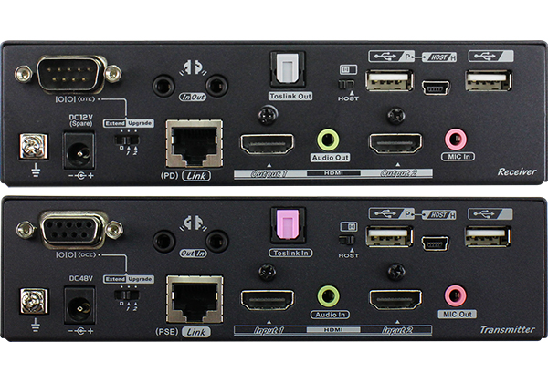 Dual Video HDMI KVM Extender - 1