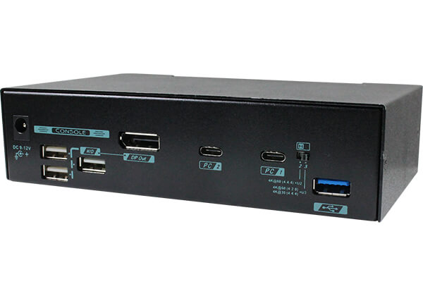4K USB-C KVM Switch with DisplayPort output