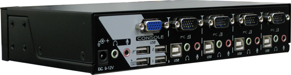 4 Ports VGA KVM Switch with USB 2.0