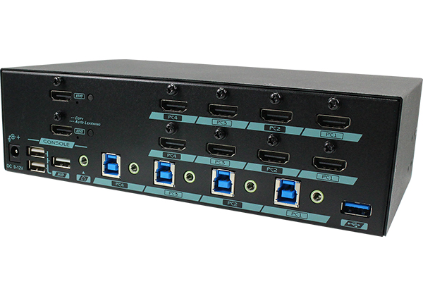 KVM Switch HDMI 8K@60Hz Per 2 PC – Condividi Monitor E 3 Dispositivi USB 3.0 Con Telecomando E Cavi Inclusi