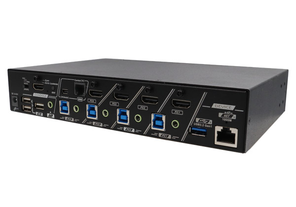 KVM Switch with Ethernet Port