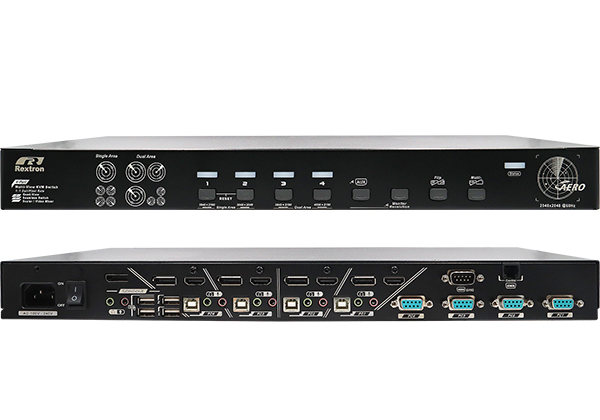 Multi-View Industrial KVM Switch