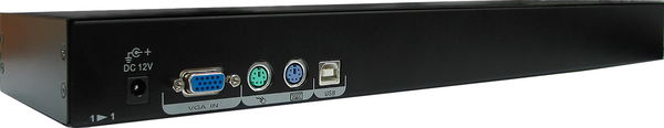 VGA KVM Switch LED Console Drawer Module with USB, PS/2