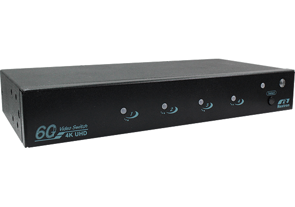 4 Ports True 4K HDMI Video Switch with IR Serial