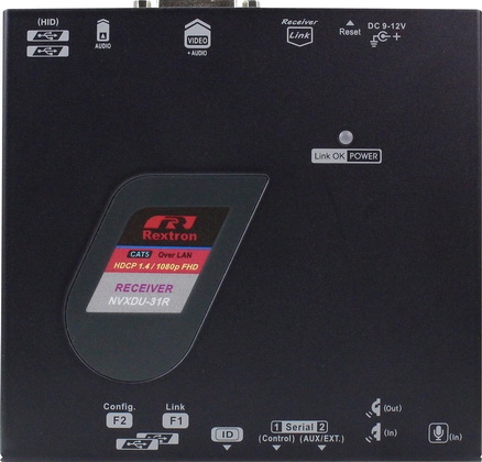 網路型雙控制端電腦延長器接收端-Rx01