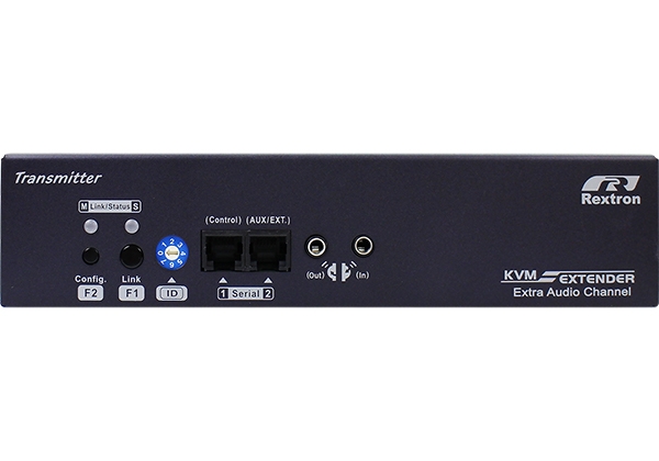 Dual Display HDMI KVM Extender over IP-Rx-f